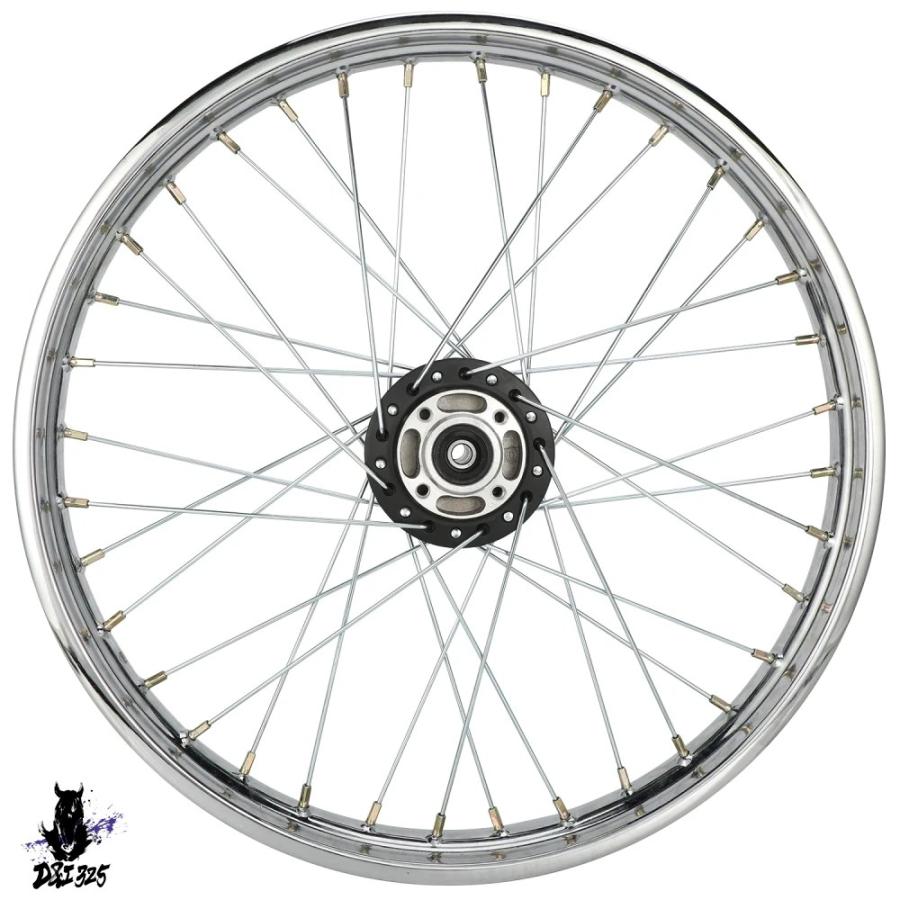 並行輸入品】 バイクフロントリアホイールハブリム 21*1.6 18*2.15