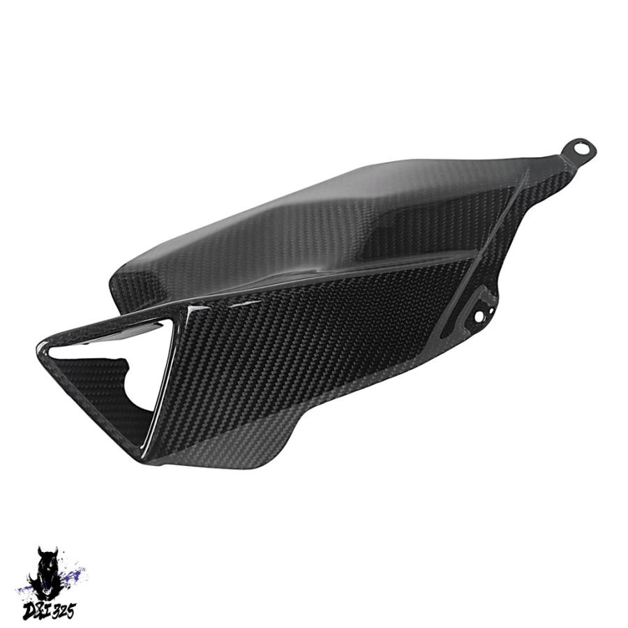 アプリリア rs660用　カーボンマフラーカバー 並行輸入品】 バイクカーボン排気カバーマフラー保護ガードアプリリア