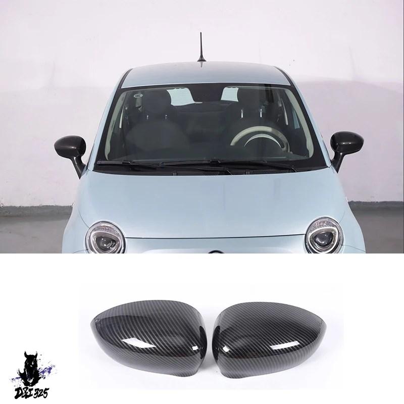 並行輸入品】 フィアット500 リアビューミラーカバー 車 サイドミラー