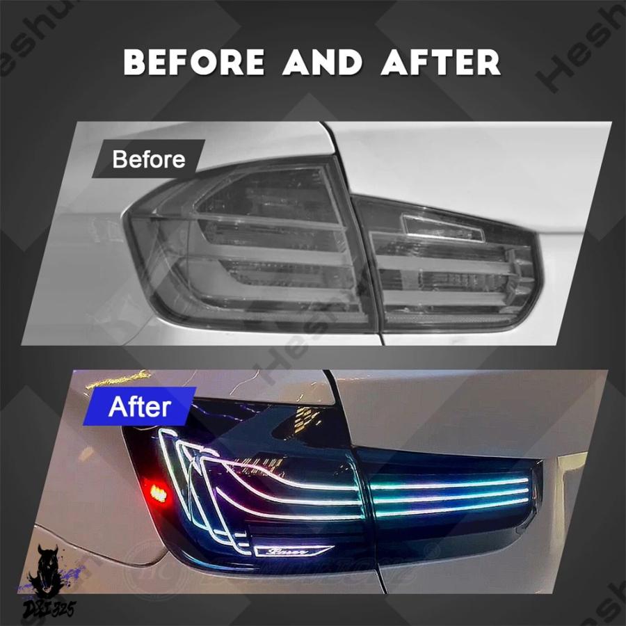 並行輸入品】 ペア OLED テールライト BMW 3 シリーズ F30 F31 F35 F80