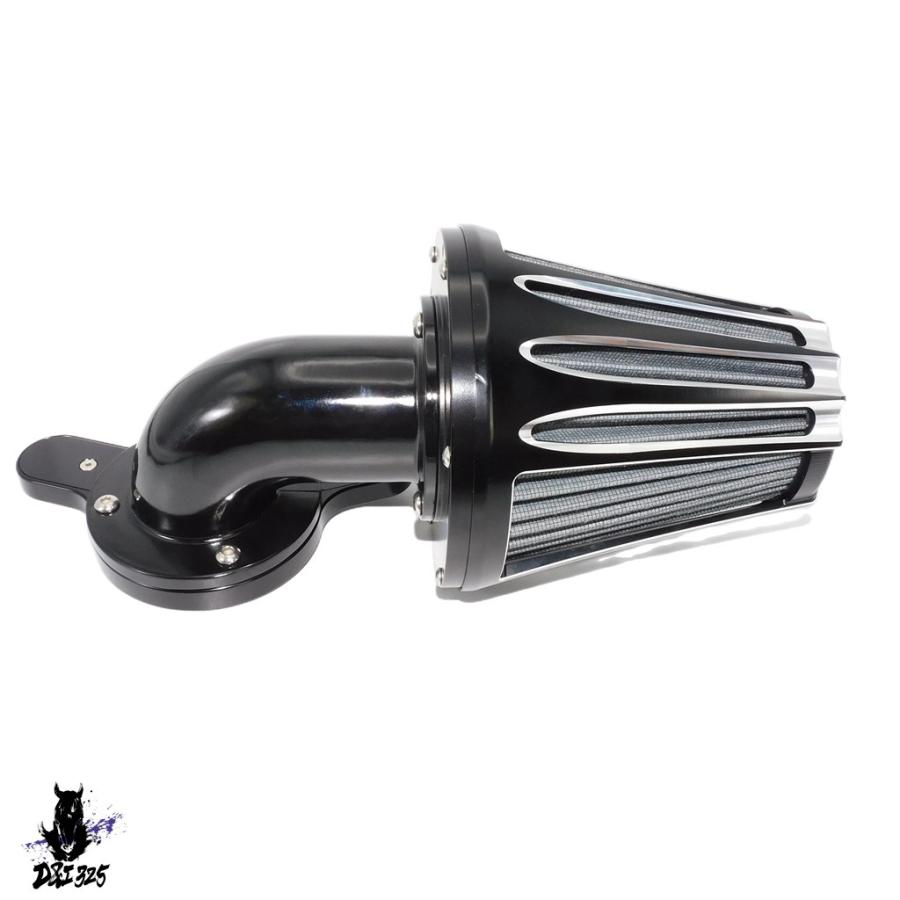 互換品】 バイクエアフィルタークリーナーアルミハーレーツーリング