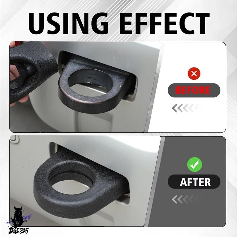 ディフェンダー　牽引フックカバー　2個セット 互換品】 ランドローバーディフェンダー 110 2020-2025 2 個牽引フック