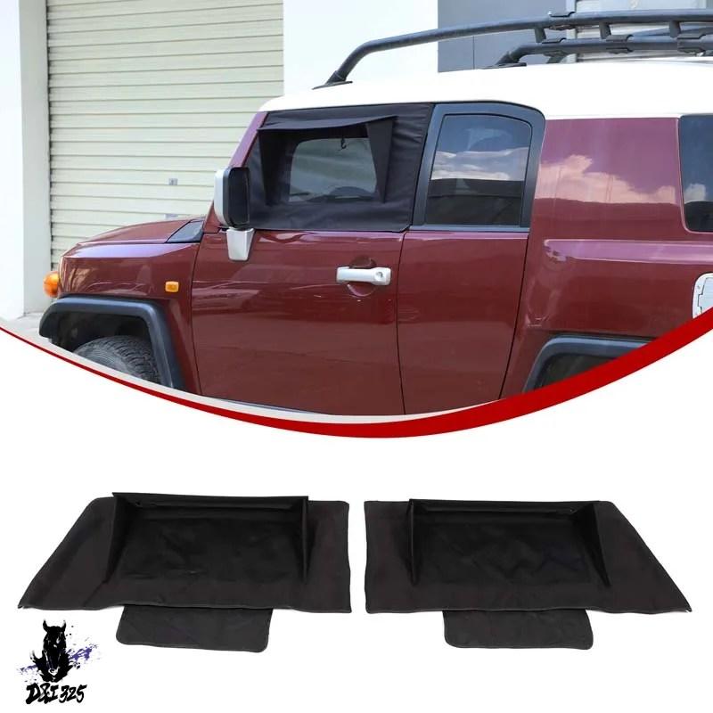 互換品 トヨタ FJ クルーザー 2007-2021 ブラック車フロントドア