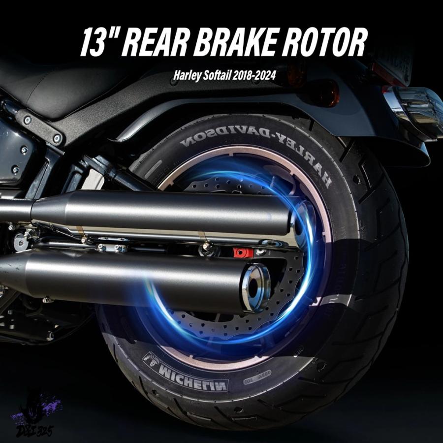 互換品  ハーレー2018-2024年式ローライダーFXST FXDR 114ストリートファットボブボーイスポーツグライドの画像
