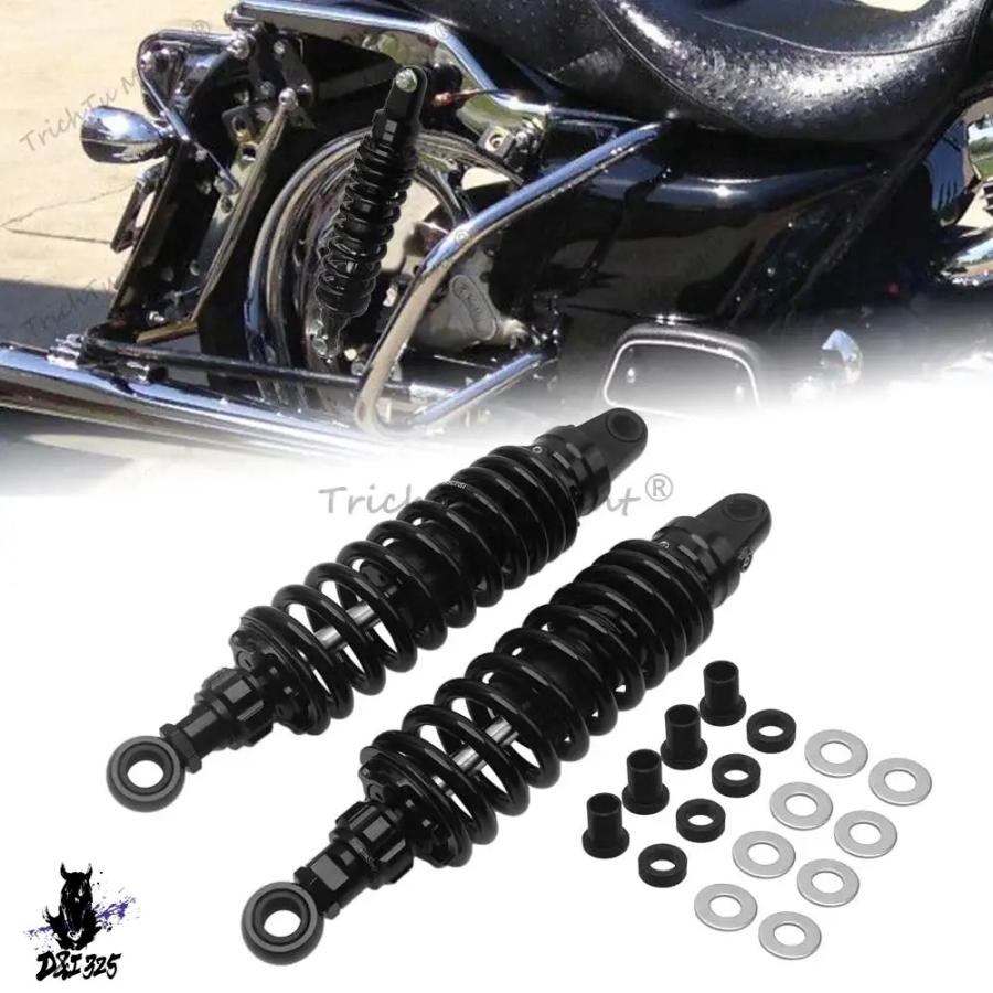 ハーレーロードキング用　純正　リア ショックアブソーバー 互換品 325-335mm 汎 バイクリアショックアブソーバーサスペンション