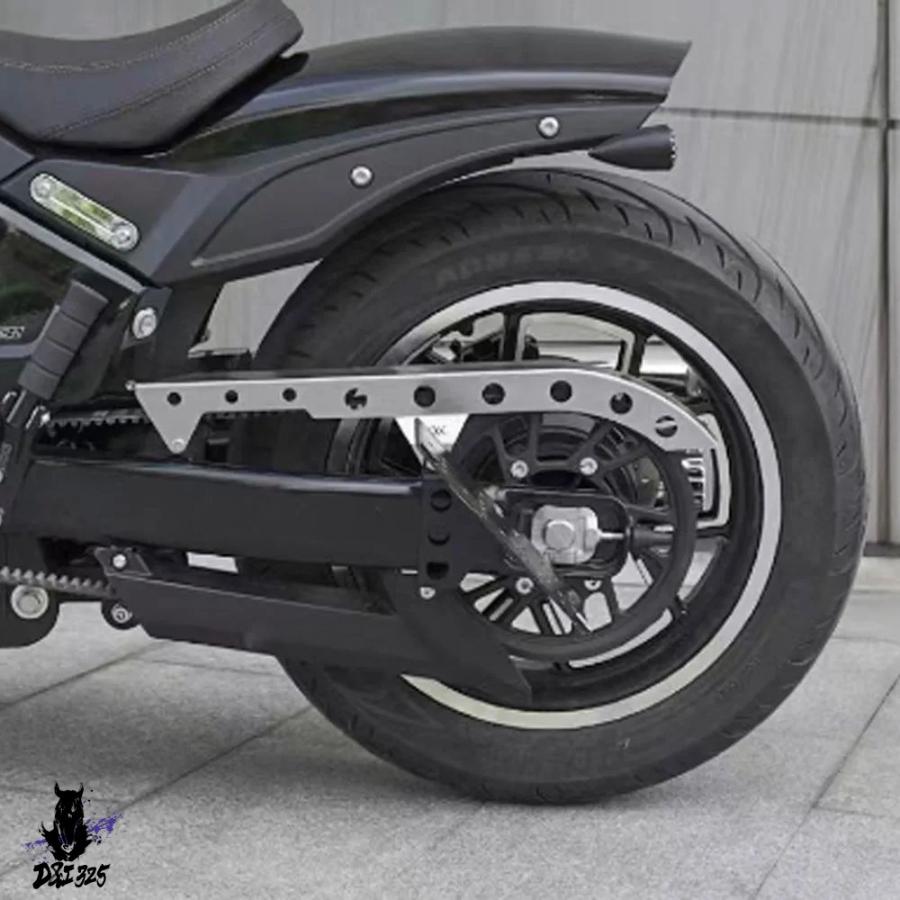 互換品  トール 650 スステンレス チェーンカバーレトロクランクセットベルトカバー保護カバー装飾アクセサリー_2