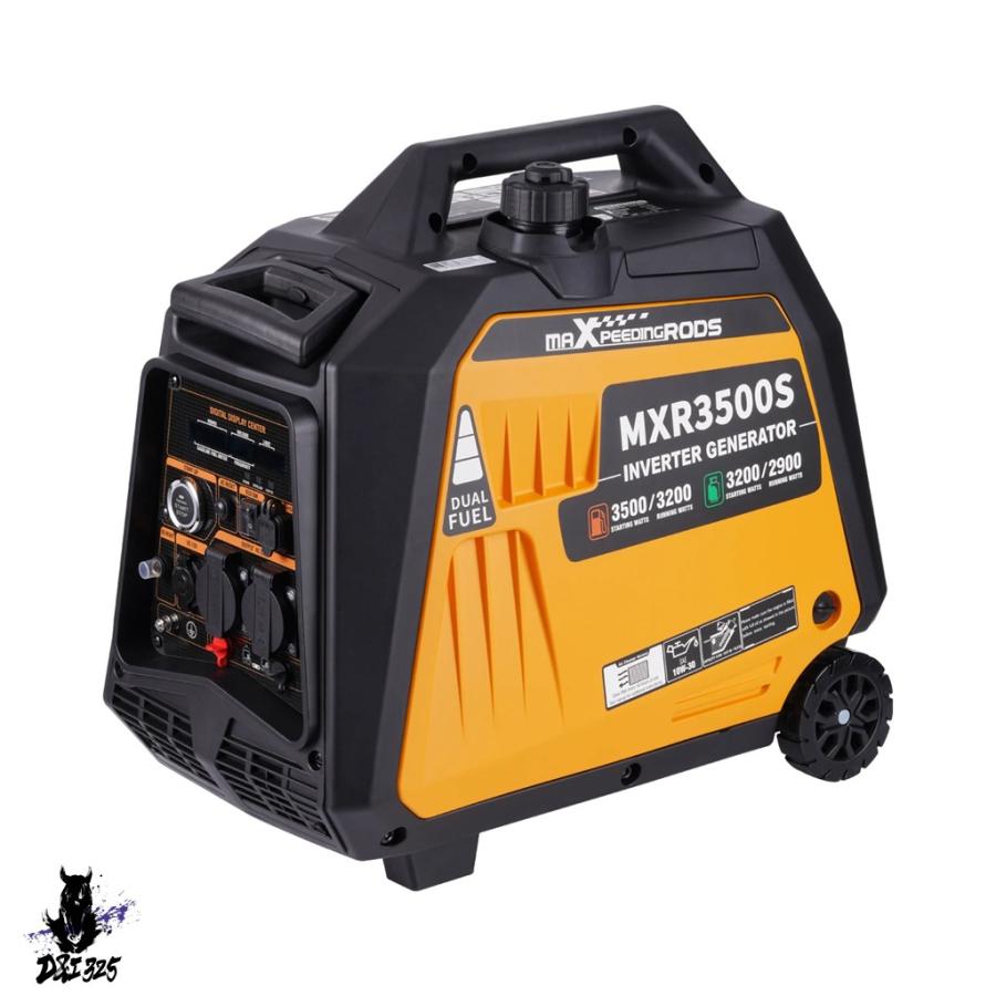 互換品 3000W エレクトラ発電機 インバーター 静音 LPG 発電機 インバーター発電機 LPG/液化ガス 3.5 kW_2