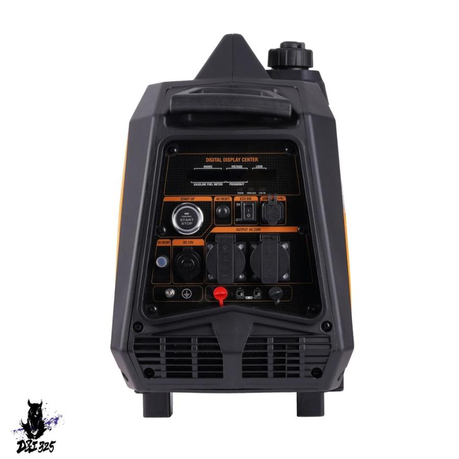 互換品 3000W エレクトラ発電機 インバーター 静音 LPG 発電機 インバーター発電機 LPG/液化ガス 3.5 kW_4