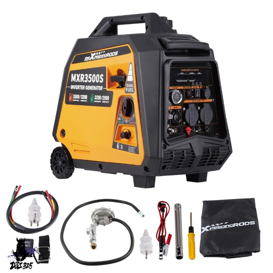 互換品 3000W エレクトラ発電機 インバーター 静音 LPG 発電機 インバーター発電機 LPG/液化ガス 3.5 kW_5