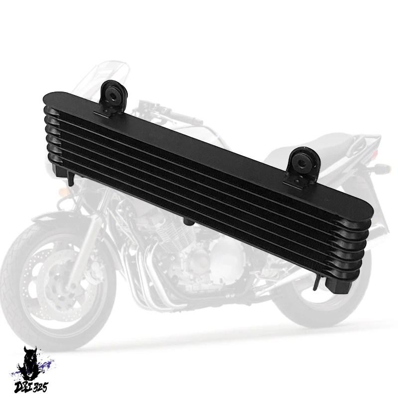 互換品 ヤマハXj900s バイク バイク 交換 オイルクーラー アルミニウム カラーブラック アクセサリー DIYバージョン xj900 xj 900 s_2