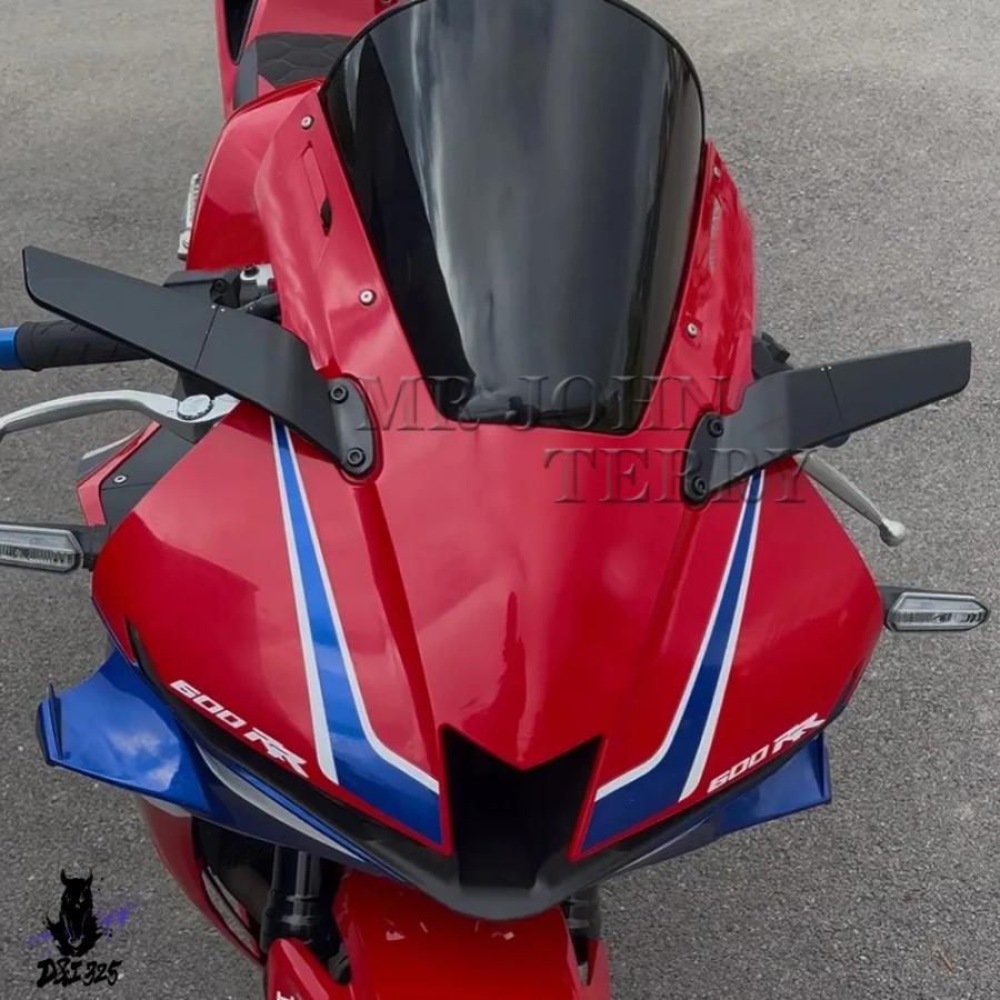 互換品 ホンダ CBR600RR CBR 600RR 2020-2026 バイクバックミラー回転