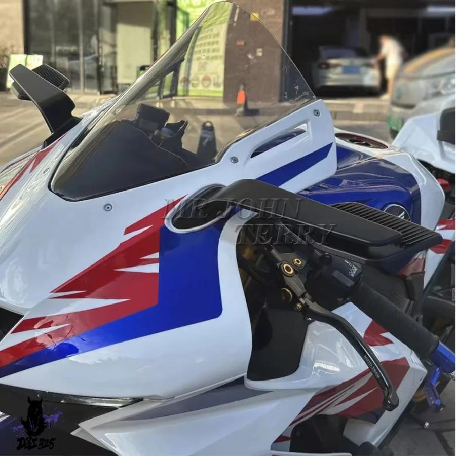 互換品  ホンダ CBR1000RR CBR1000RR-R CBR1000 RR RR-R 2025年式 バイク ミラー カスタムウィング 調整可能回転式リアビューミラーの画像