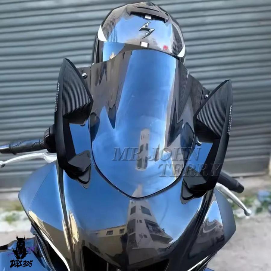 互換品  ヤマハ YZFR7 YZF-R7 21-25 YZF R6 17-20 YZF R1 15-19 バイクバックミラー リアビューミラー ウインカーライト YZF R7の画像