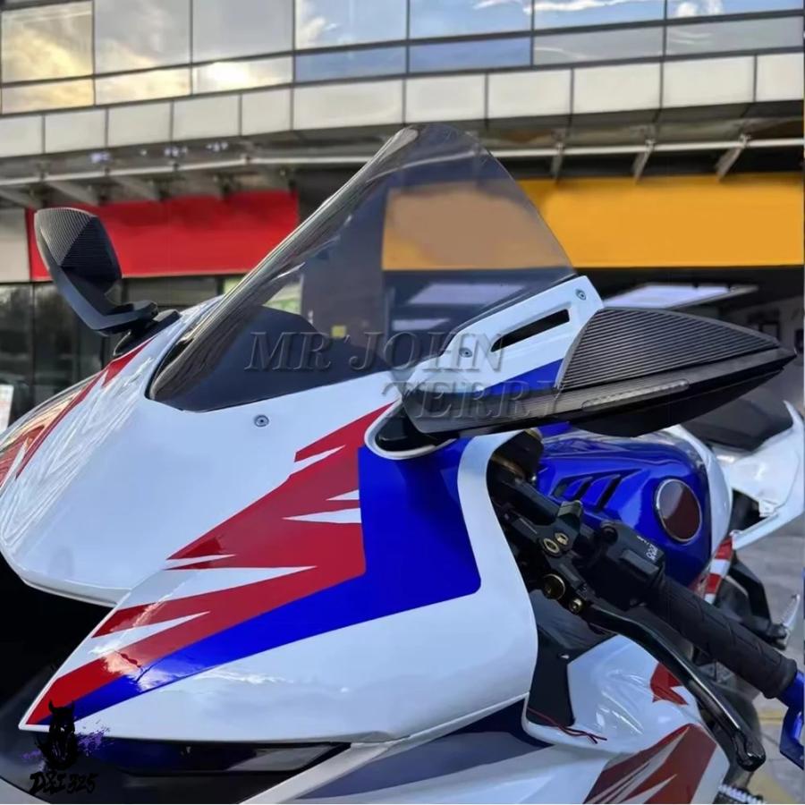 互換品  ホンダ CBR1000RR-R ファイアブレード CBR1000RR CBR1000 RR RR-R バイクリアビューミラーリフレクターサイドミラーアクセサリー適合の画像
