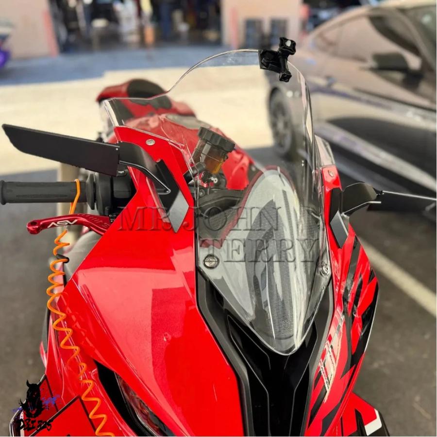 互換品  2026 S1000RR バイクバックミラー サイドミラー LEDウィンカーライト BMW S1000 RR 2019-2026対応の画像