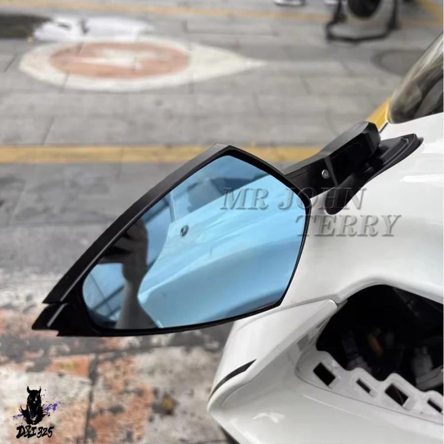 互換品  ヤマハ YZF-R1M YZF-R1M 2020 2021 2022 2023 2024 2025 バイクアクセサリー リアビューミラー LEDウインカーの画像