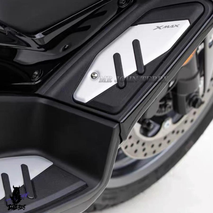 互換品 ヤマハ XMAX 300 2023 2024 X-MAX フットペグ バイク スリップオン止めペダルプレート フットレスト フットパッド_9