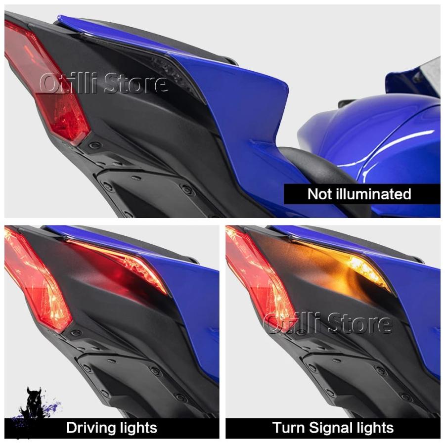 互換品 ヤマハ YZF R7 YZFR7 YZF-R7 バイク リアテールライト