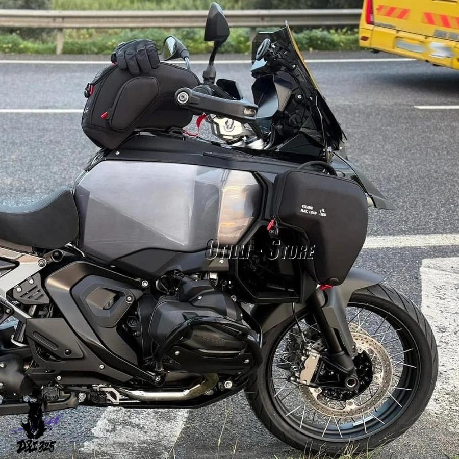 互換品 BMW GS1300 R 1300 GS ADV R1300GS Adventure 2024 2025 バイク タンクバッグ 防水燃料オイルタンクバッグ 12L スマホ収納バッグ
