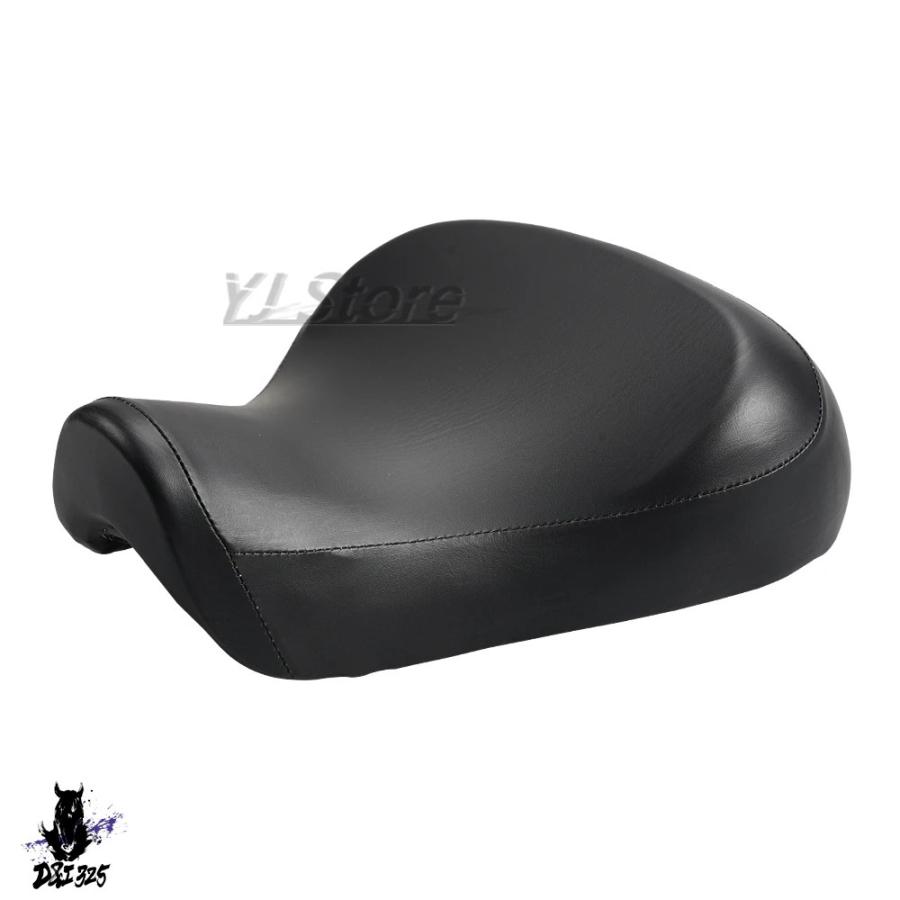 互換品 ドライバーライダーソロシートハーレーダビッドソンスポーツスター XL883 1200 フォーティエイト 72 1983-2003 バイク Pu レザーパッド