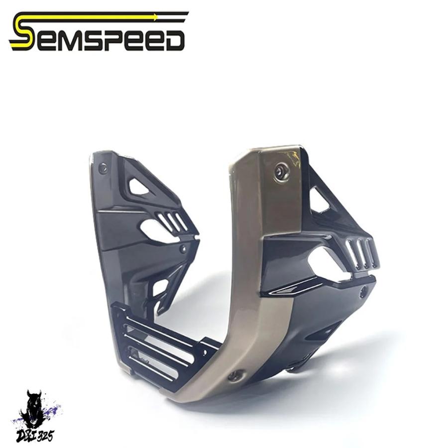 互換品  セミスピードバイクボトムデフレクター 面保護ネット ガードカバー プロテクター 通気性 cfmoto 800nk 2023 2024_4