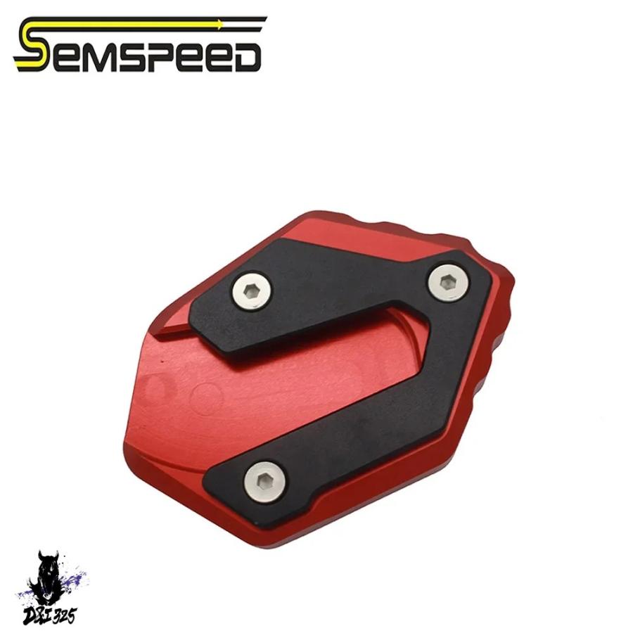 互換品  バイク サイドスタンド 延長プレート ヤマハSEMSPEED-トレーサーMT-07 700 xsr FZ-07 700-2018 キックスタンド 拡大 2024_1