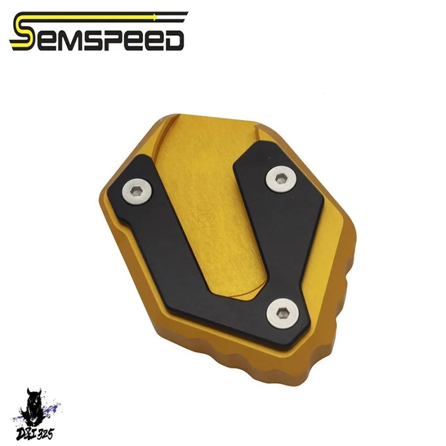 互換品  バイク サイドスタンド 延長プレート ヤマハSEMSPEED-トレーサーMT-07 700 xsr FZ-07 700-2018 キックスタンド 拡大 2024_3