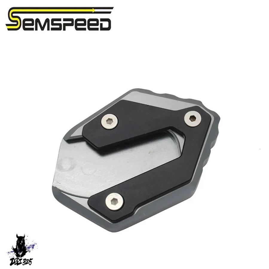 互換品  バイク サイドスタンド 延長プレート ヤマハSEMSPEED-トレーサーMT-07 700 xsr FZ-07 700-2018 キックスタンド 拡大 2024_5