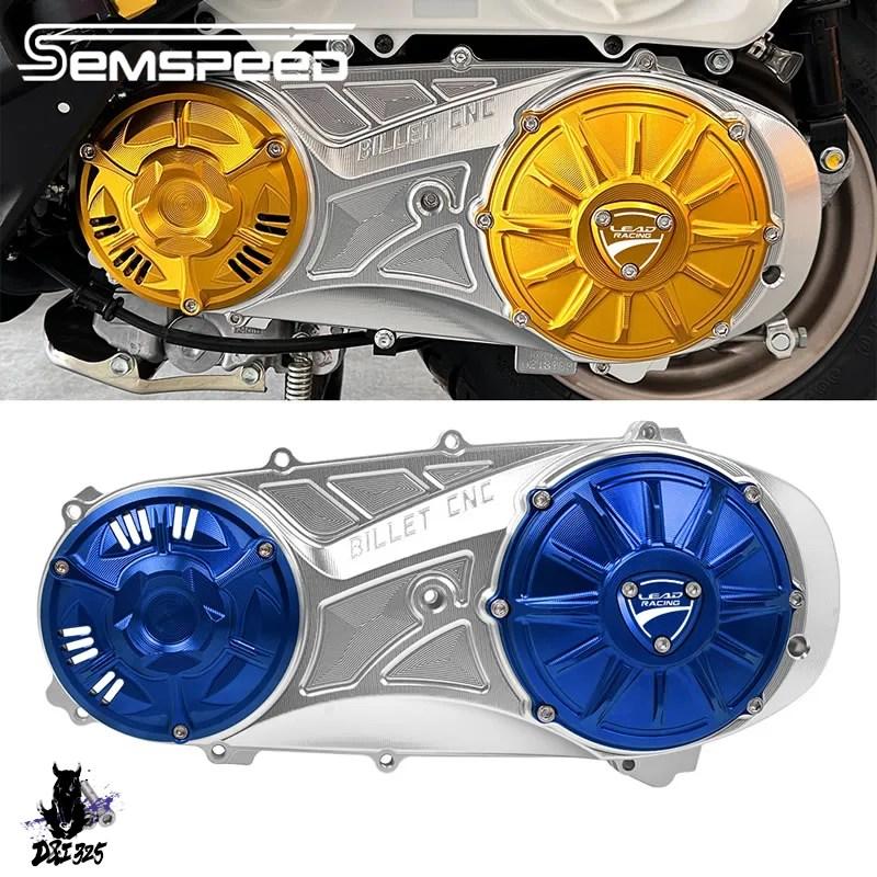 互換品 SEMSPEED バイク トランスミッションカバー ホンダ リード 125CC NH125 JF01 2022-2025 クリック ジョルノ+ ? トランスミッションケースカバー_2
