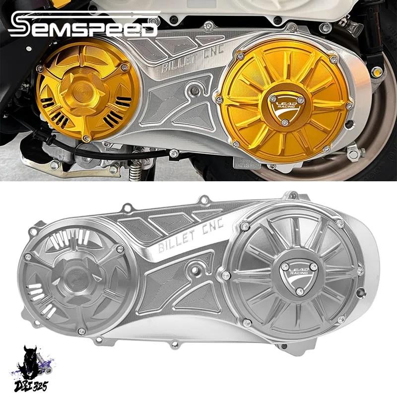 互換品 SEMSPEED バイク トランスミッションカバー ホンダ リード 125CC NH125 JF01 2022-2025 クリック ジョルノ+ ? トランスミッションケースカバー_4