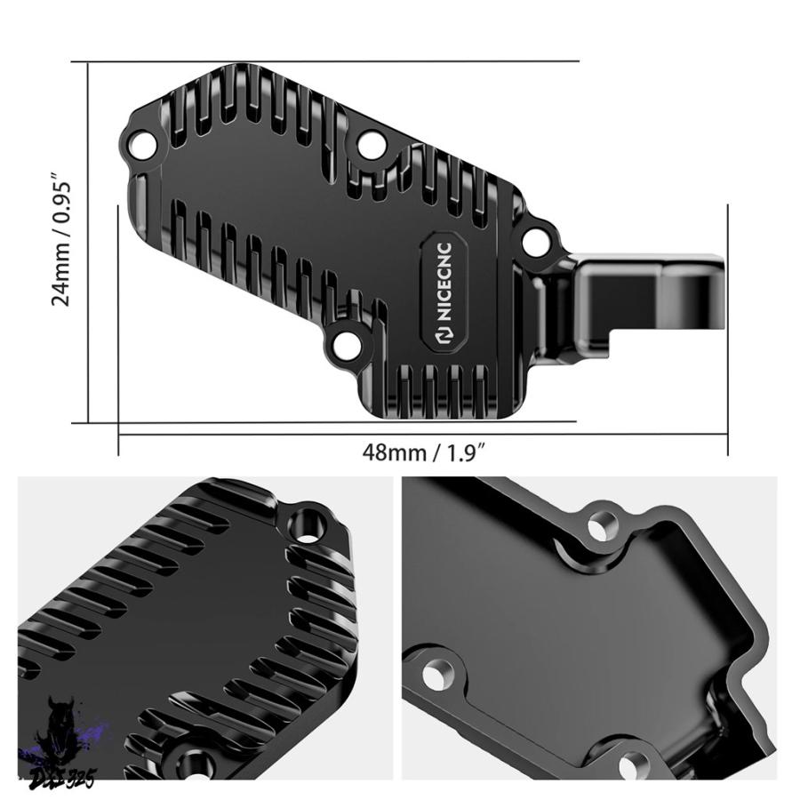 互換品  アルミ製シリンダーパワーバルブカバー ヤマハ YZ250 YZ 250 1999-2024 YZ250X YZ 250X 2016-2023 加工 バイク_5