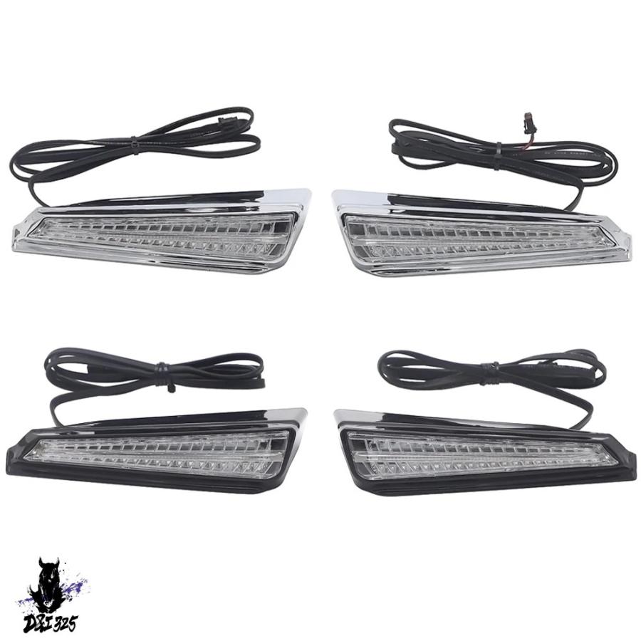 互換品  ゴールデンLEDバイク バイク 充填ランプ 装飾ライト ホンダgl 1800 g1800 f6b 2018-2021 2020の画像