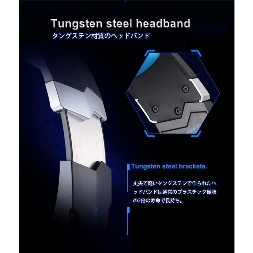 ゲーミングヘッドセット ヘッドホン ヘッドフォン 高音質重低音 マイク
