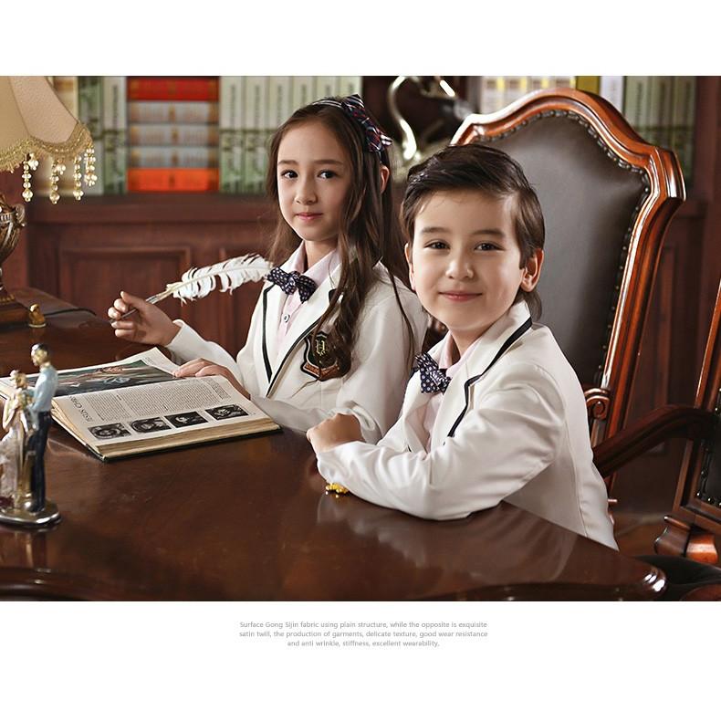 在庫限り 子供スーツ 男の子 白 子供フォーマル スーツ 制服 150 卒業  