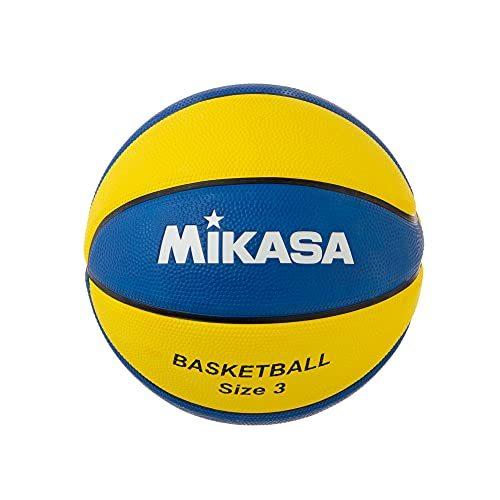 Mamacostoreミカサ Mikasa バスケットボール ブルー キッズ向け ジュニア jmr Ybl ゴム イエロー 3号