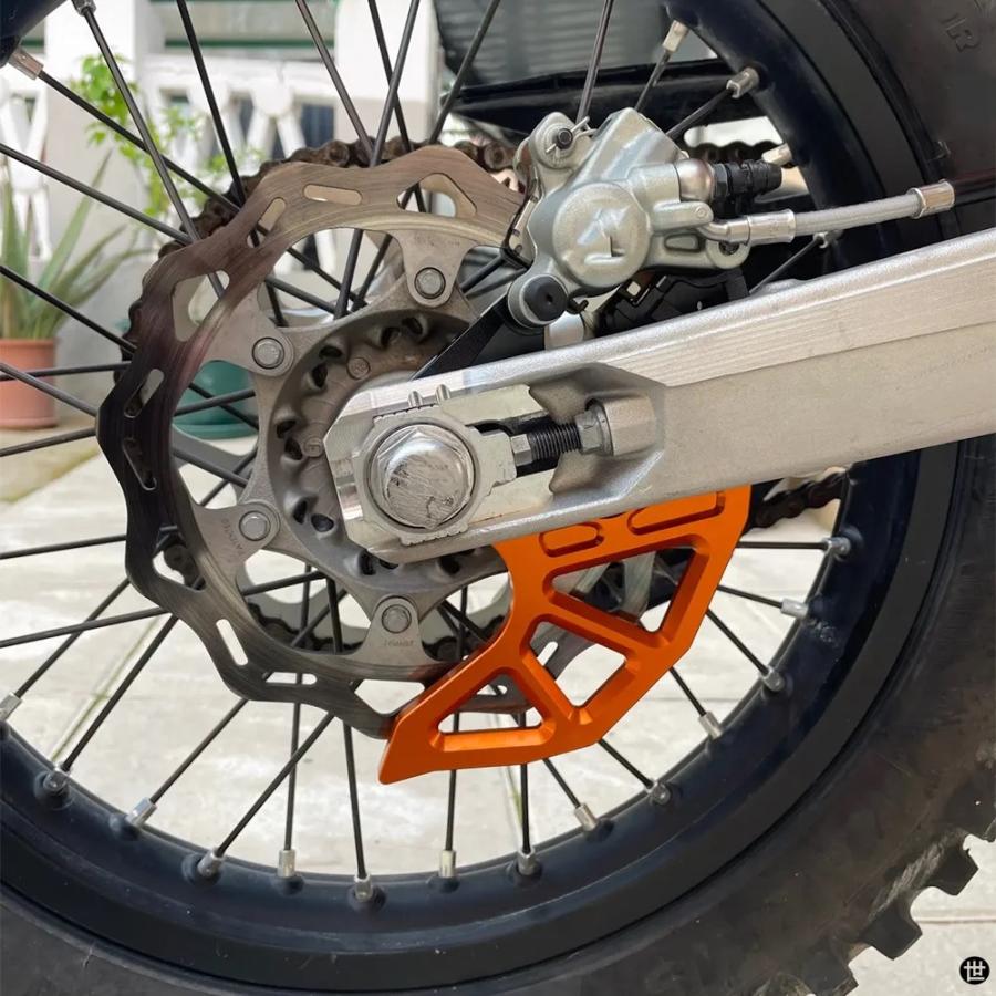 バイクリアブレーキディスクガードプロテクター KTM EXC EXCF XC XCF