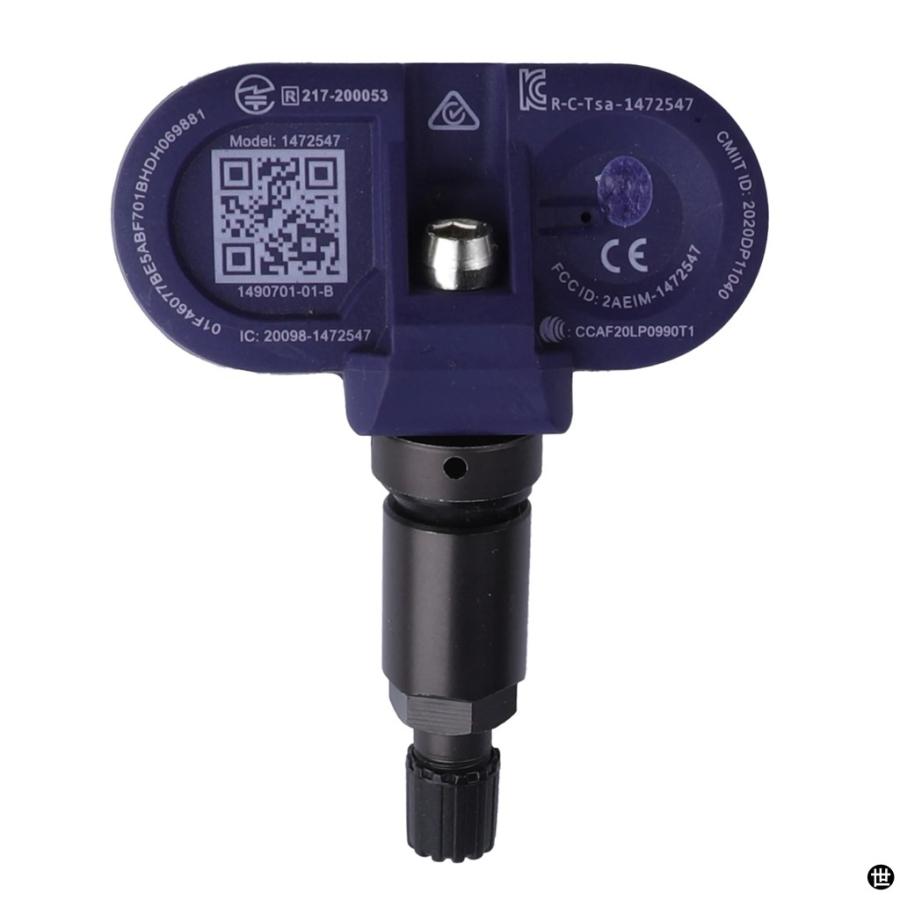 BLUETOOTHタイヤエア圧モニターセンサー TPMS テスラモデル3 Y X S