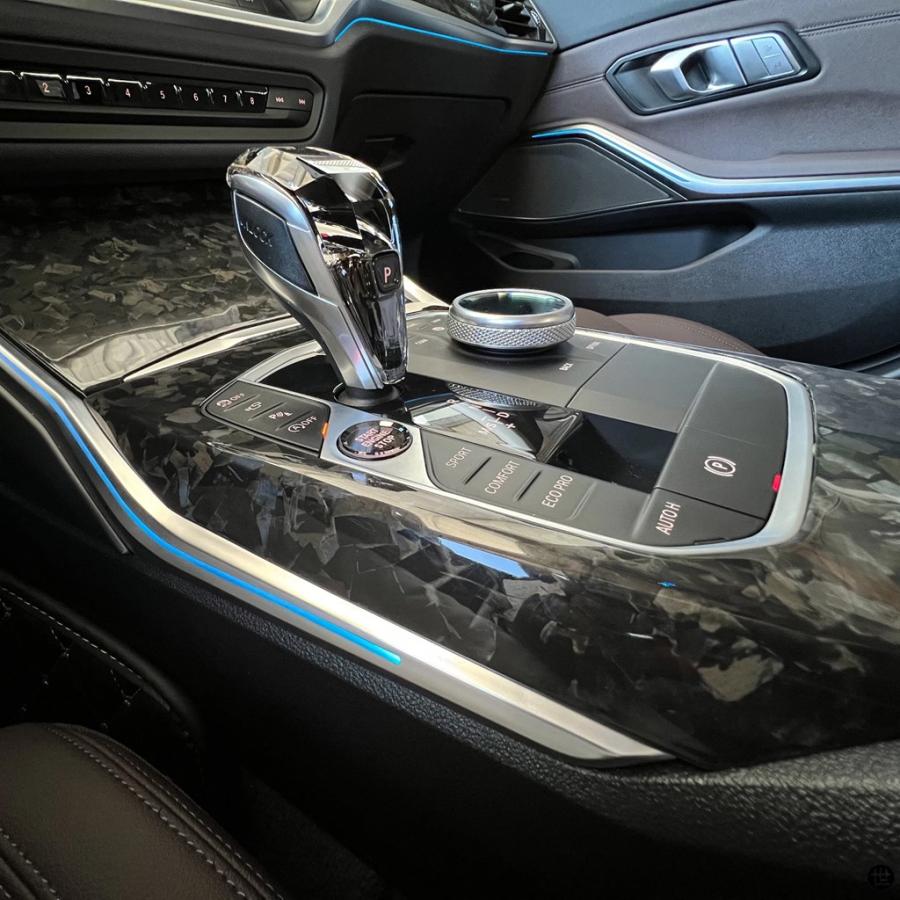 BMW用カーボンインテリアカバー 3 4シリーズ G20 G21 G22 G23 G26 