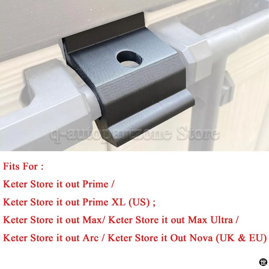 Pièce De Rechange Languette De Fermeture Keter WLDC Pour Store-It-Out MAX & Ultra