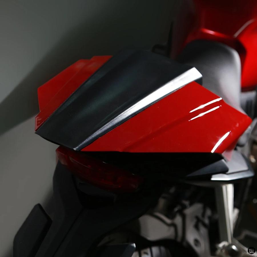 リアパッセンジャーテールセクション ホンダCBR650R CB650R用レッド