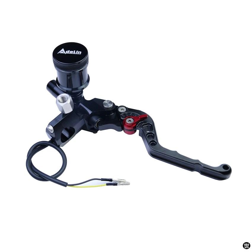 アドループ-バイク ブレーキマスターシリンダー 7/8インチ 22MM ヤマハ用 カワサキ スズキ用 油圧クラッチレバーの画像