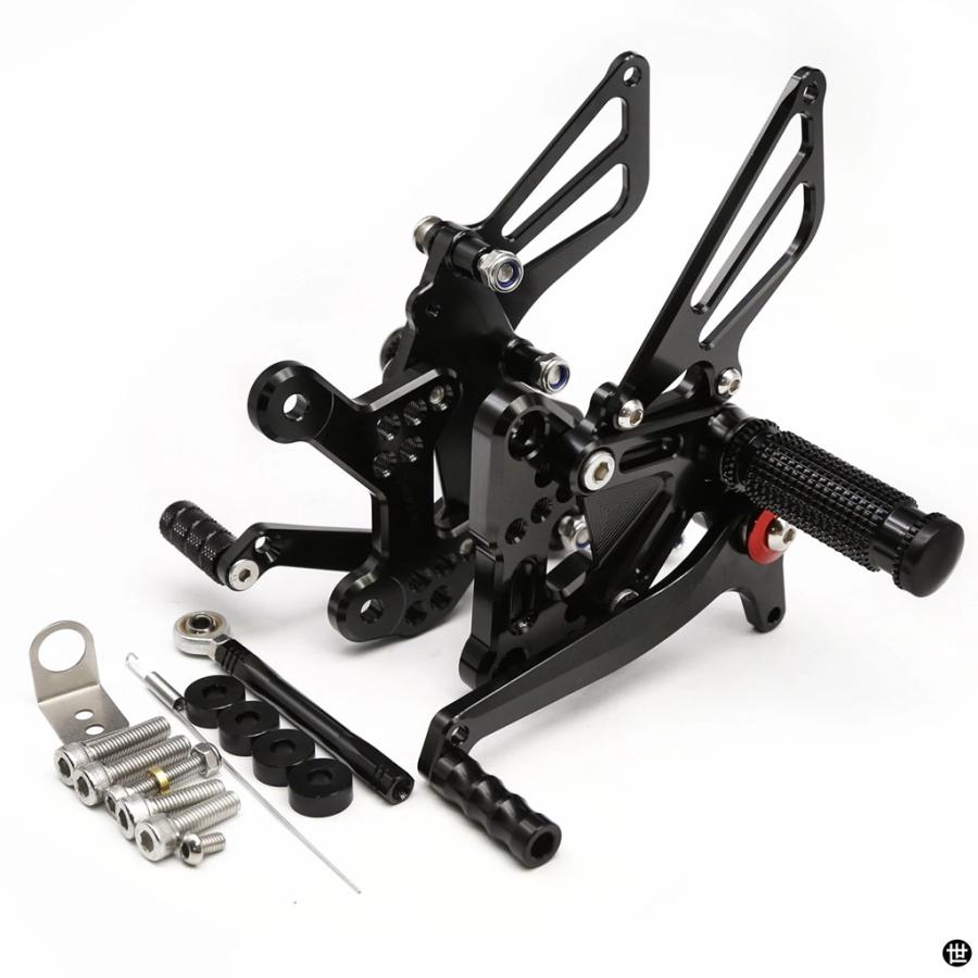 カワサキニンジャ400用バイク リアフットレスト ペダル 400 Z400 2018-23の画像