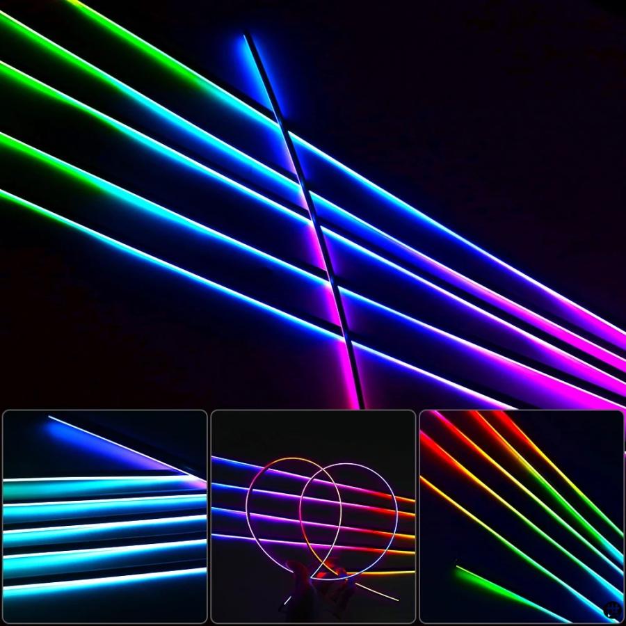 RGB シンフォニーアンビエントライトパーツ 64 色 35 CM/75 CM/110 CM