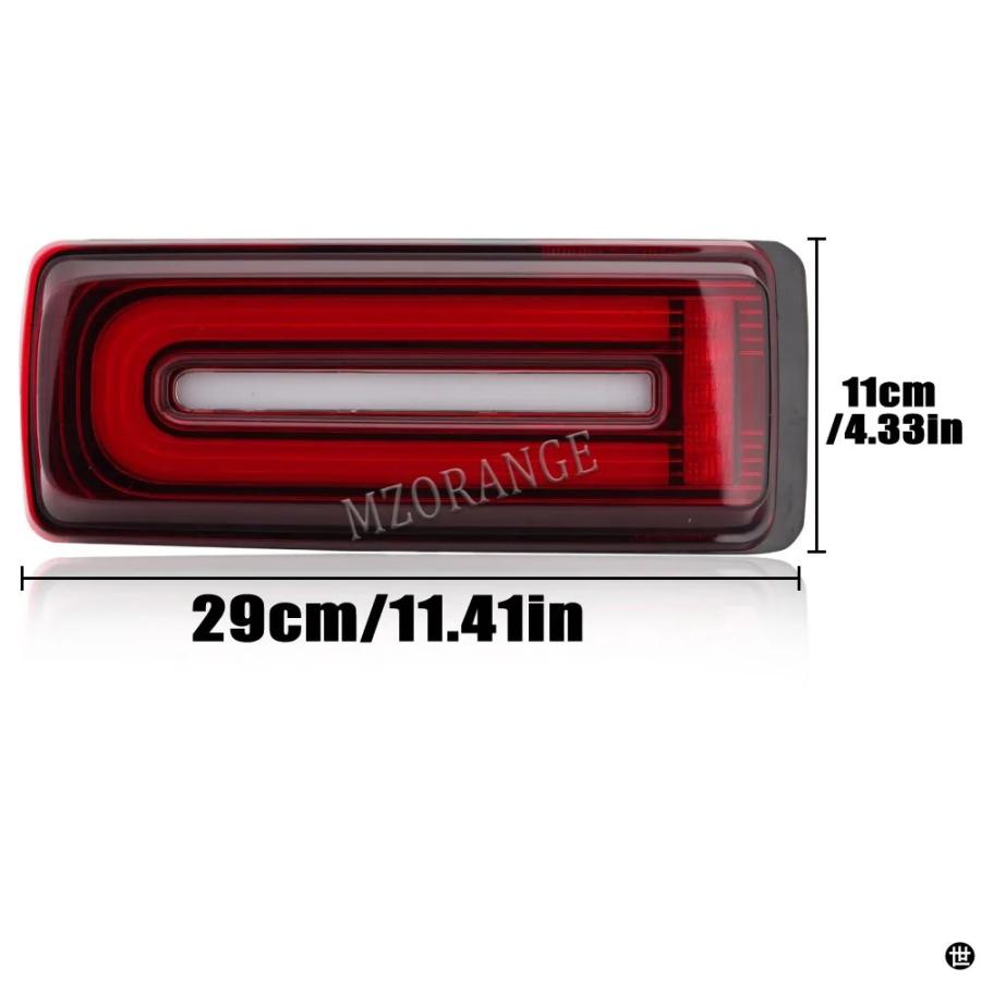 テールライト メルセデスベンツ W463 G クラス G500 G550 G55 G63 AMG