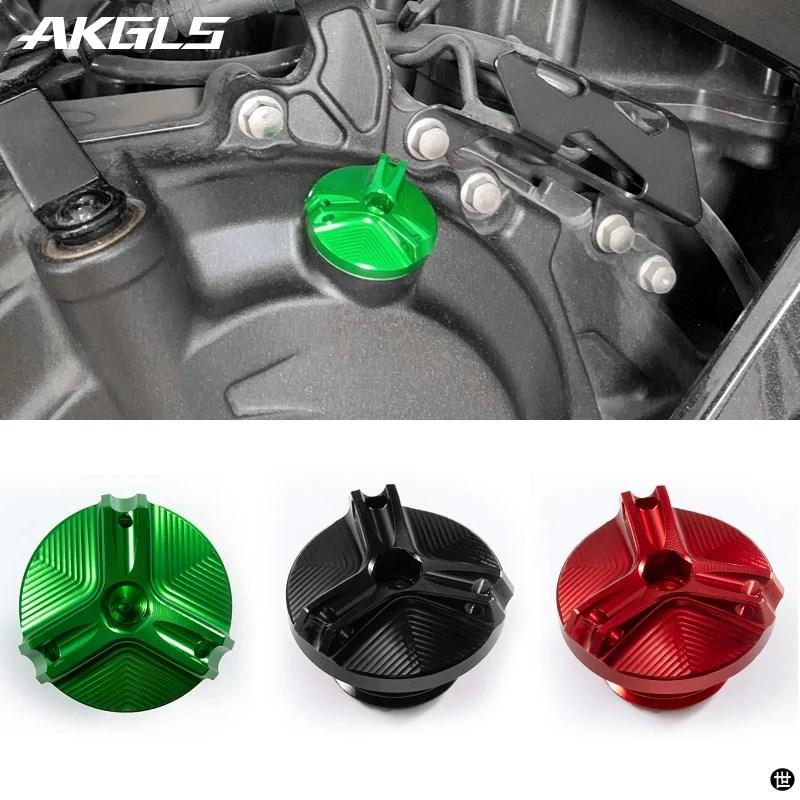 M20 * 2.5 アルミオイルフィルターカップエンジンプラグカバーカワサキ