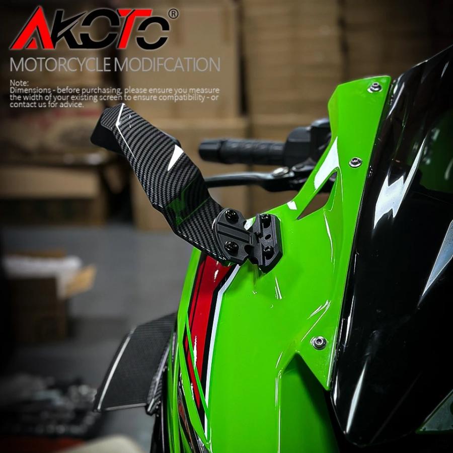 バックミラーカワサキニンジャ ZX25R ZX25RR ZX4R ZX4RR ZX6R ニンジャ