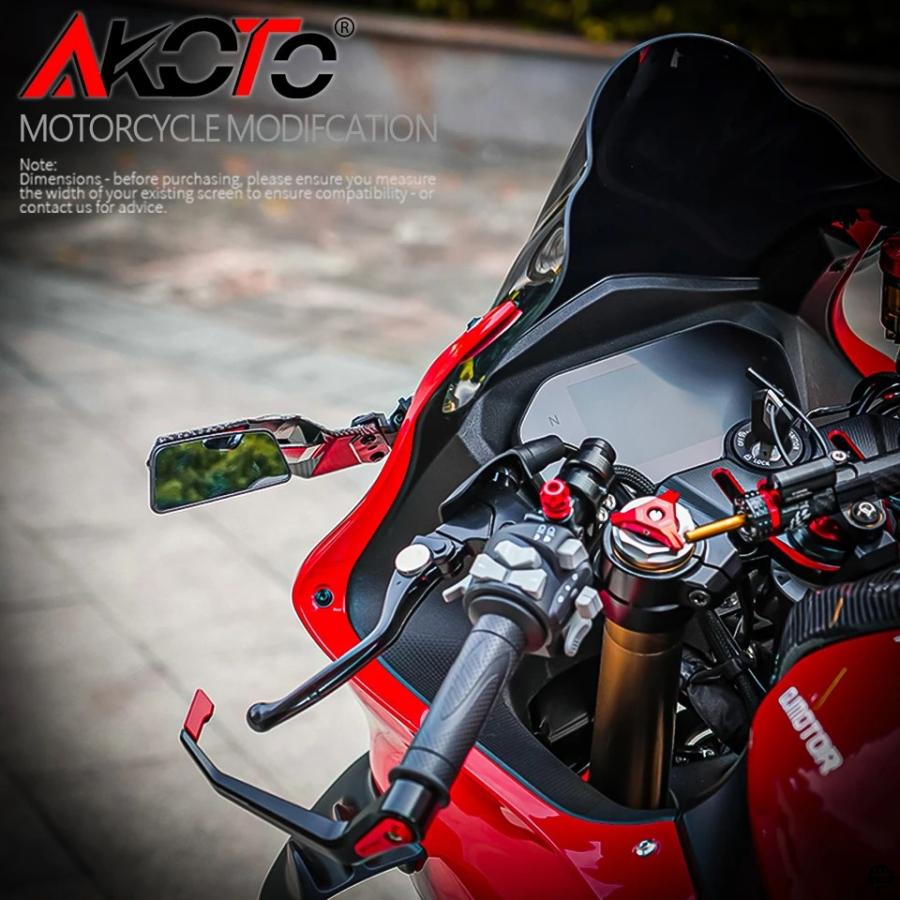 バイクバックミラー用 450SR 450SS 450SR-S 450 SR SR450 250SR 300SR 2023 2024 ステルススポーツウイングレットミラーの画像