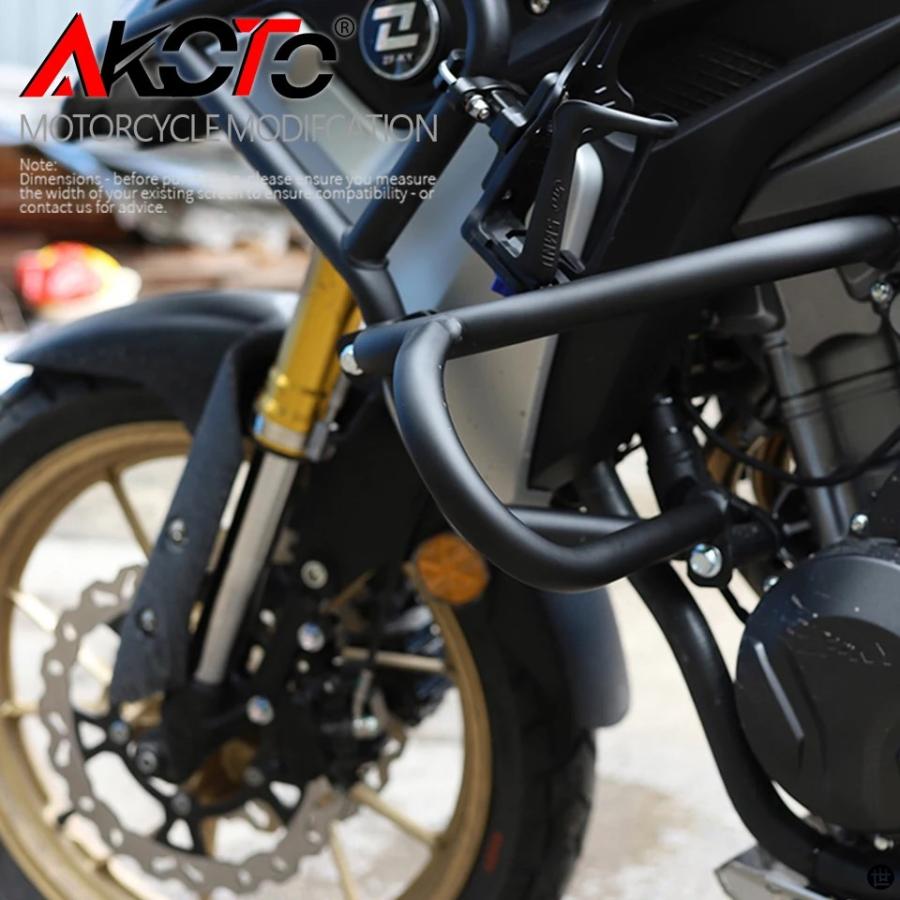 バイクエンジンガードバンパークラッシュバーボディフレームプロテクター KOVE 500X KY500X 525X モンタナ XR5 アイアン拳 500 RVM500 500 2023 +_4