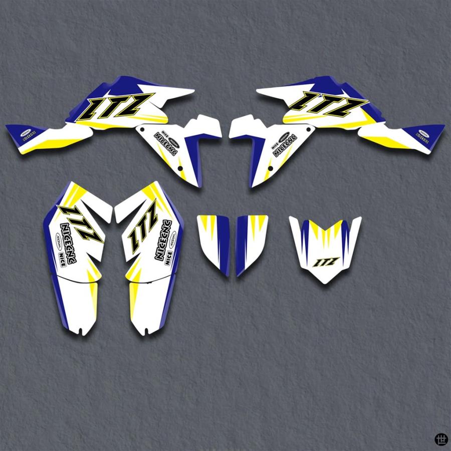 スズキ LTZ400 LTZ LT-Z 400 2009-2010-16 グラフィック背景デカール