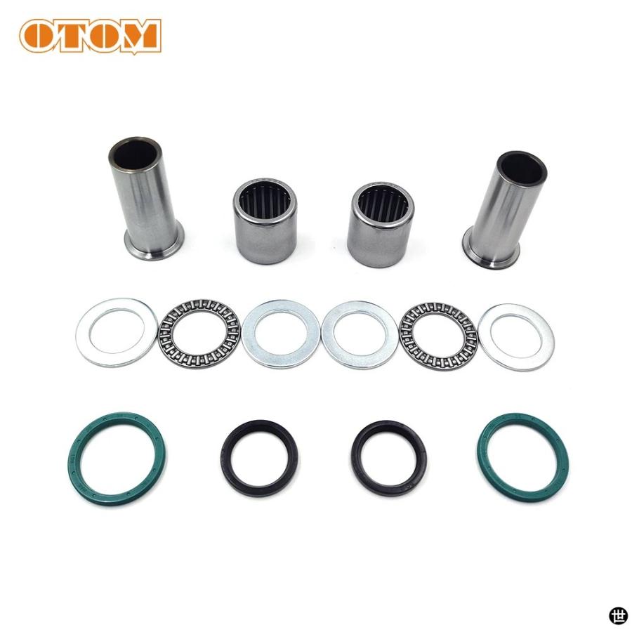 OTOM バイクスイングアームメンテナンスキットスラストニードル状ころ軸受オイルシールブッシュカワサキ KX 2 ストローク KX125 KX250_7